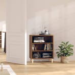 vidaXL Dressoir 57x35x70 cm spaanplaat bruin eikenkleur, Verzenden, Nieuw, 50 tot 100 cm, 25 tot 50 cm