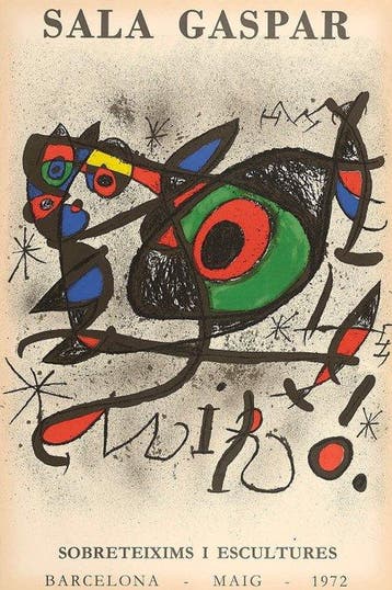 Joan Miró, (after) - Sobreteixims I Escultures - Sala Gaspar