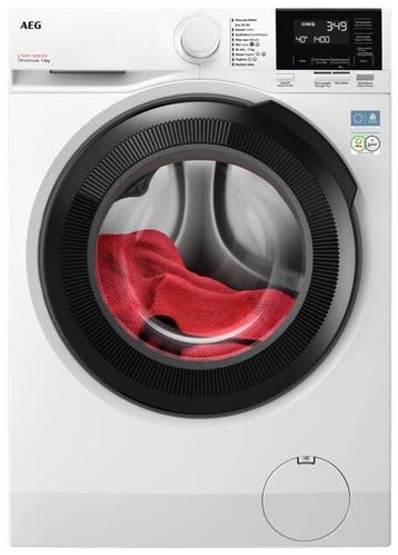 AEG LR73CB86 - Wasmachine - 8 kg - 1600 tpm - Energieklasse, Ophalen of Verzenden, Nieuw, Voorlader, 85 tot 90 cm