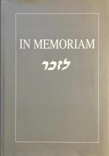 IN MEMORIAM - Hans Joseef ben Michael Bloemendal, Verzenden, Gelezen, Hans Joseef ben Michael Bloemendal