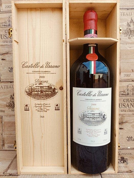 2000 Castello di Uzzano - Chianti Classico DOCG, Riserva - 1, Verzamelen, Wijnen