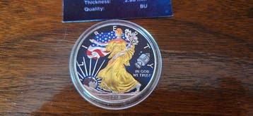 Verenigde Staten. 1 Dollar 2018, Liberty Apollo 11, 1 Oz