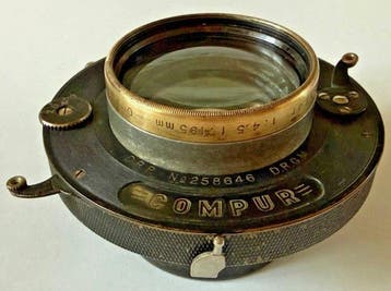 G. Leitmeyr München Doppel-Anastigmat Sytar 1:4,5 f=195 mm -, Nieuw