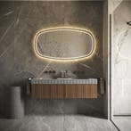 Spiegel Hipp Design Phantom 009 Met Verlichting Incl., Ophalen of Verzenden, Nieuw, Bad