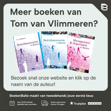 havo / Bedrijfseconomie in Balans / opgavenboek 1, Verzenden, Gelezen, Tom van Vlimmeren
