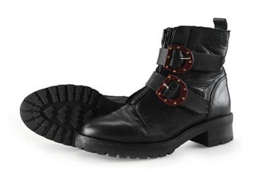 Sacha Biker boots in maat 37 Zwart, Kleding | Dames, Schoenen, Verzenden, Zwart, Overige typen, Zo goed als nieuw