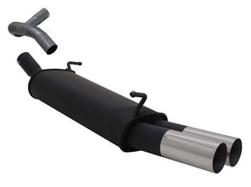Novus sportuitlaat Seat Ibiza 6L 2x76mm RL-Design einddemper, Auto-onderdelen, Uitlaatsystemen, Verzenden, Nieuw