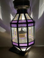 Lantaarn plafondlamp - lantaarn - Glas, Messing, Koper -