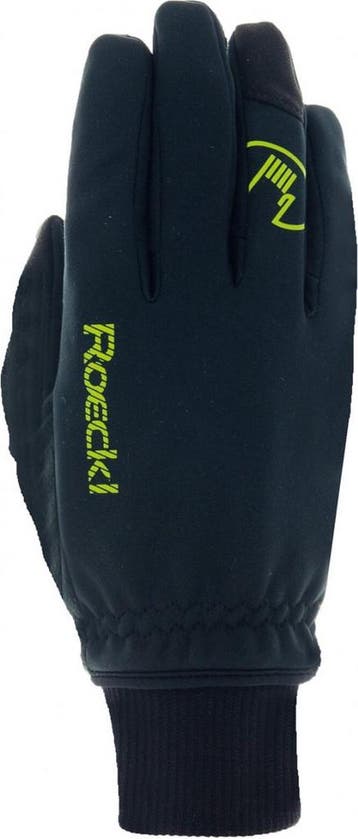 Roeckl - Maat 9.5 Rax Fietshandschoenen - Zwart/Geel, Verzenden, Nieuw