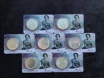 Nederland. Juliana. 2½ Gulden 60 jaar afscheid zilveren