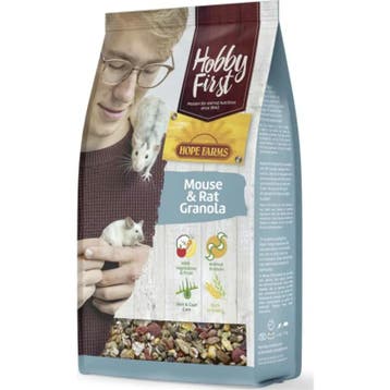 6x HobbyFirst Hope Farms Muis&Rat Granola 800 gr, Dieren en Toebehoren, Verzenden, Nieuw