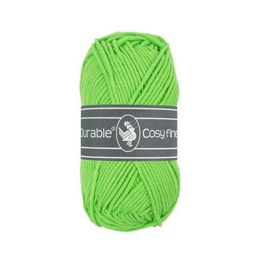 Durable Cosy Fine - Neon green - Haakgaren / Breigaren, Hobby en Vrije tijd, Breien en Haken, Breien of Haken, Nieuw, Wol of Garen