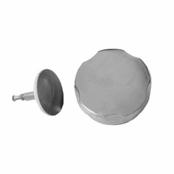 Losse plug + draaiknop tbv badwaste chroom, Doe-het-zelf en Verbouw, Buizen en Afvoer, Ophalen of Verzenden, Nieuw, Overige typen