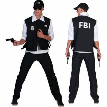 FBI kostuum man, Ophalen of Verzenden, Nieuw