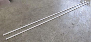 PVC Buis, Afvoerbuis ø32mm, 328,5cm, Gebruikt