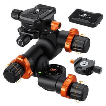 K&F 3-Way Panoramic Tripod Head, Ophalen of Verzenden, Nieuw