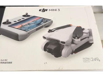 DJI Mini 3 - Drone - 4K HDR - Grijs Wit, Verzenden, Nieuw