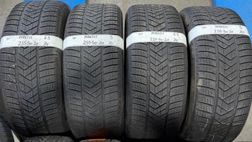 4x 255 -50-20 Pirelli Winter 2x5mm+2x6.5mm €70 PST 255 50 20, Auto-onderdelen, Ophalen, Gebruikt, 255 mm, Winterbanden