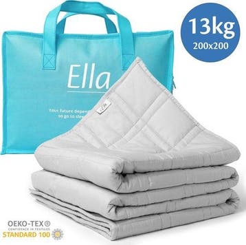 2dekans | Verzwaarde Deken 13kg – 200x200 – Extra Zwaar –, Ophalen of Verzenden, Zo goed als nieuw
