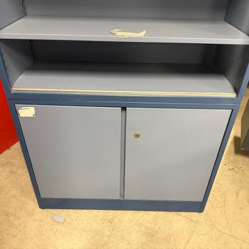 Ahrend vintage metalen 2-delige kast - 200x100x40 cm, Ophalen of Verzenden, Nieuw