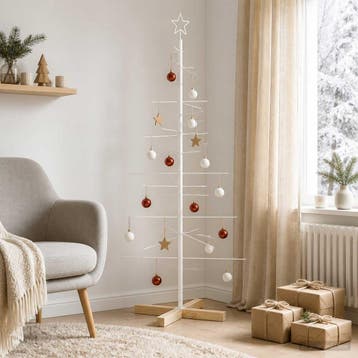 vidaXL Metalen kerstboom met standaard KUOPIO 150 cm Staal, Diversen, Verzenden, Nieuw