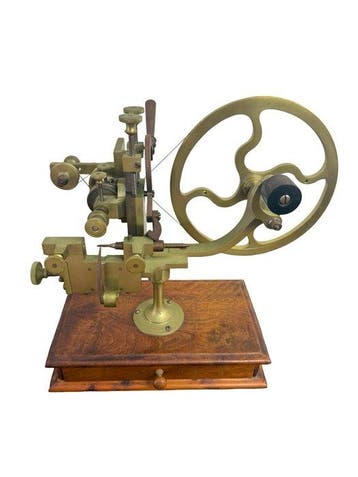 Horlogemakers gereedschap - Horlogemakersdraaibank met