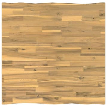 vidaXL Rechthoekig Tafelblad 90 x 90 x 3,5 cm Vierkant Wit, Huis en Inrichting, Tafels | Eettafels, Verzenden, Nieuw