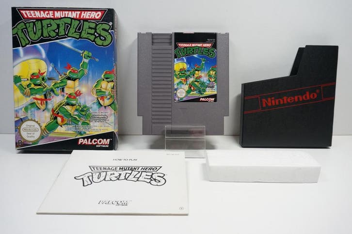 Teenage Mutant Hero Turtles - NES-88-FRA Morgen in huis!, Spelcomputers en Games, Games | Nintendo NES, Zo goed als nieuw, Ophalen of Verzenden