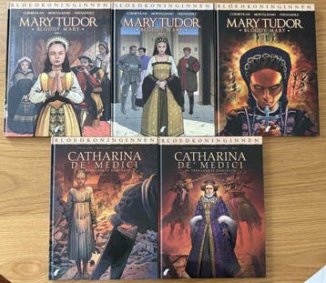 Bloedkoninginnen - Mary Tudor / Catharina de Medici - 5, Nieuw