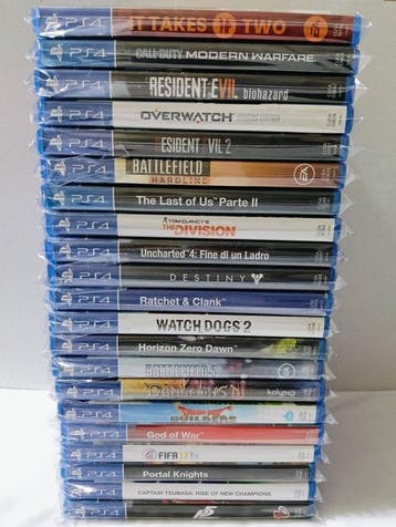 Sony - Playstation 4 (PS4) - PS4 Collection 21 Giochi PAL -, Spelcomputers en Games, Nieuw