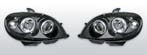 Koplampen Angel Eyes | geschikt voor Citroen Saxo 2000- | zw, Auto-onderdelen, Verlichting, Verzenden, Nieuw
