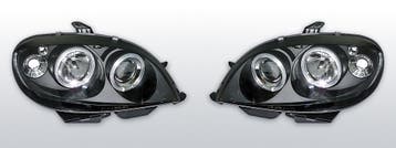 Koplampen Angel Eyes | geschikt voor Citroen Saxo 2000- | zw, Verzenden, Nieuw, Citroën