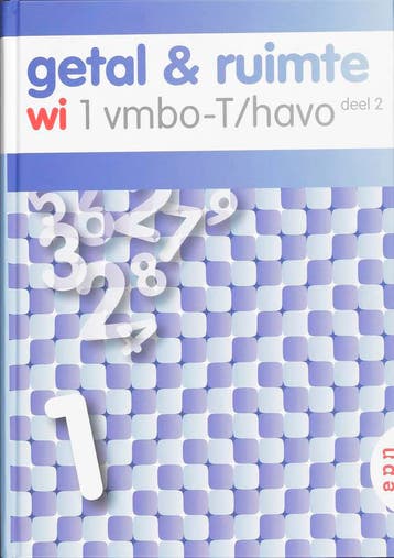 Getal en Ruimte 1 Vmbo Thavo deel 2 9789011102392, Boeken, Zo goed als nieuw