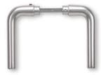 Buva deurklink O-LINE 120 mm aluminium F1 deurdikte 84 mm, Verzenden, Nieuw