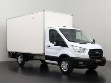 Ford Transit Bakwagen+Laadklep Laadklep 2022 L5 H1 Diesel, Auto's, Euro 6, Wit, Nieuw, Ford
