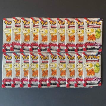 Pokémon - 20 Booster pack - 20x Scarlet & Violet fun pack, Hobby en Vrije tijd, Verzamelkaartspellen | Pokémon, Nieuw