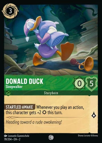 [78/204][S2] - DONALD DUCK - Sleepwalker ENG NON-FOIL [M/NM], Verzenden, Nieuw