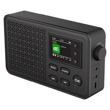 DAB+ radio | Denver (1W, Bluetooth, Alarmklok, Slaaptimer), Verzenden, Nieuw