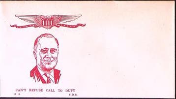 Amerikaanse envelop WWII (lijst optie), Verzenden