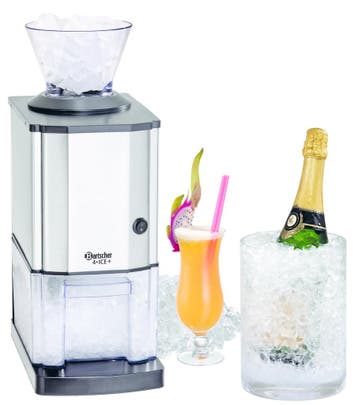 IJscrusher | 4ICE+ Zilver/Zwart | Cap. 15kg/u | 230V |, Verzenden, Nieuw in verpakking