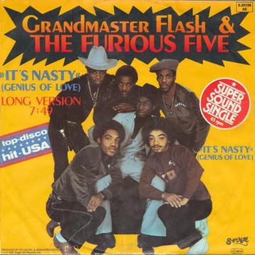 Grandmaster Flash &amp; The Furious Five - Its Nasty (Geniu, Ophalen of Verzenden, Gebruikt