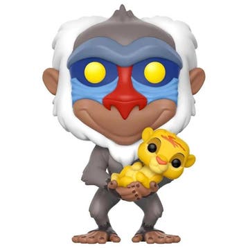 The Lion King POP! Disney Vinyl Figure Rafiki & Simba 9 cm, Ophalen of Verzenden, Nieuw