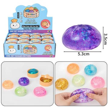 Dumpling Squishy met Glitter (5 cm) | Dumpling - Hobby, Verzenden, Nieuw