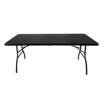Gardlov Opvouwbare Tuintafel met 2 Banken - 180 cm - Zwar..., Ophalen of Verzenden, Nieuw