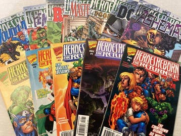 Heroes Reborn (1997) 12 comics in range # 1 to 4 +, Nieuw