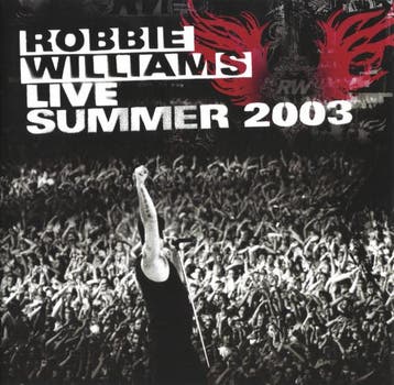 cd - Robbie Williams - Live Summer 2003, Cd's en Dvd's, Verzenden, Zo goed als nieuw