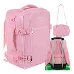 Trizand Roze 2-in-1 handbagage rugzak 40 x 25 x 20 cm met..., Ophalen of Verzenden, Nieuw