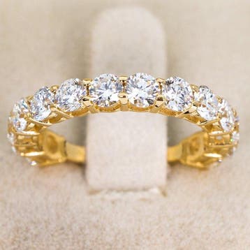 Zonder minimumprijs - Eeuwigheidsring - 14 karaat Geel goud, Sieraden, Tassen en Uiterlijk, Antieke sieraden