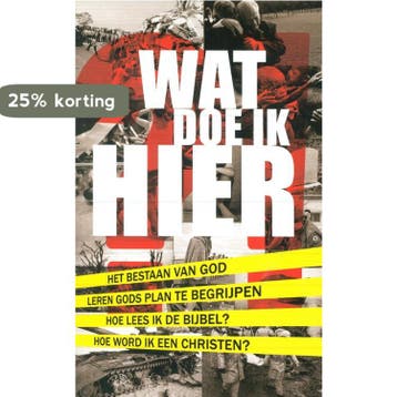 Wat doe ik hier?! / Morgenrood brochurereeks / 261, Verzenden, Zo goed als nieuw