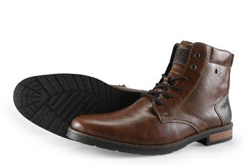 Rieker Veterboots in maat 45 Bruin, Kleding | Heren, Schoenen, Bruin, Verzenden, Boots, Zo goed als nieuw